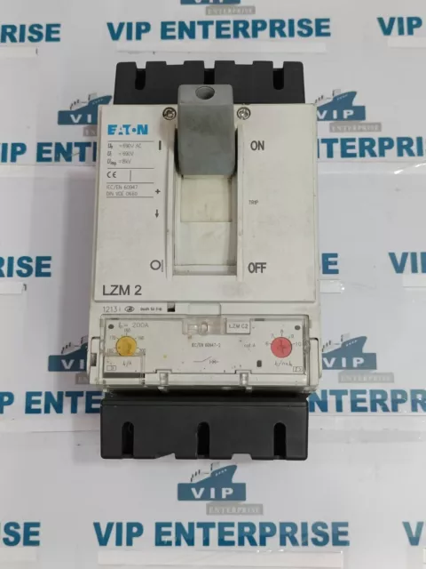 Interruptor De Circuito Eaton Lzmc2 200Amp 690Vac Envío Rápido Gratuito