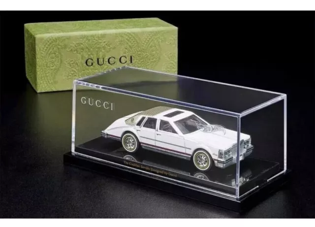 Hot Wheels Limited Edition x gucci cadillac Seville Model Car Low Num 1838/5000