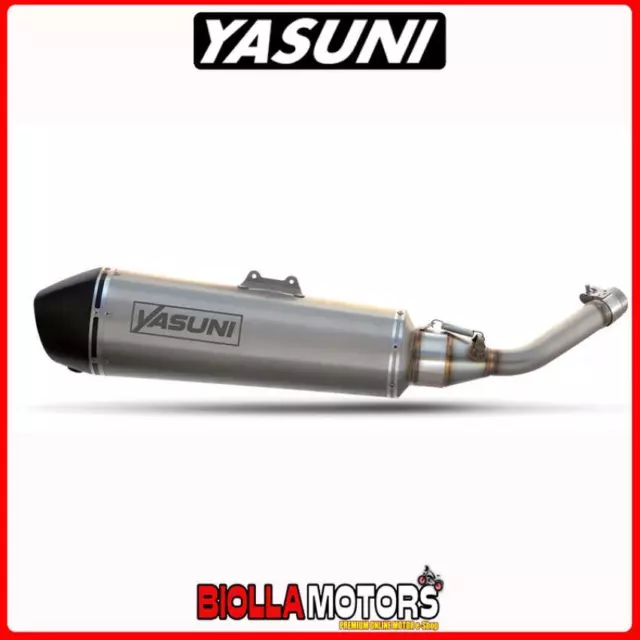 Tub355 Marmitta Yasuni Yamaha Xmax 250 -Xcity 250 (2008) Titanium Look