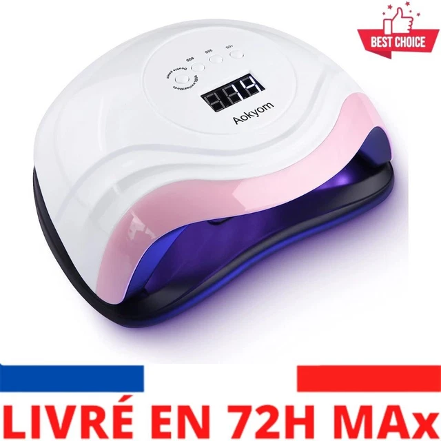 168W Lampe UV Sèche Ongles,Aokyom Lampes à Ongles Professionnel,Séchage Rapide 4