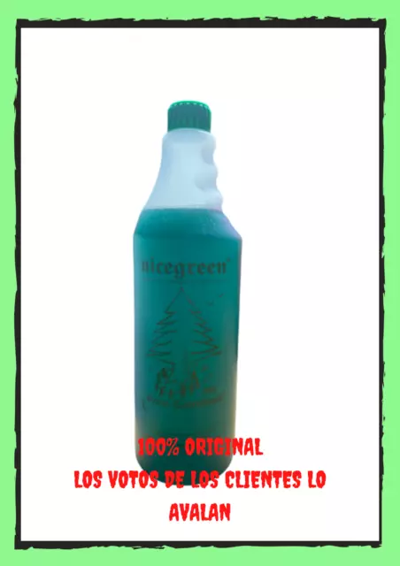 Pack de 2 Botellas LIMPIADOR NICEGREEN 1LT 100% ORIGINAL Envió 24 Horas