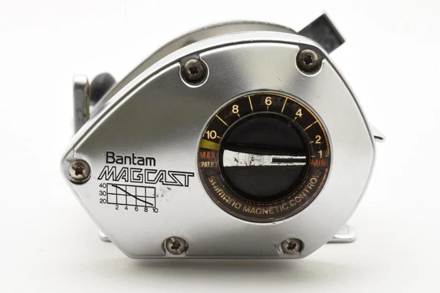 SHIMANO BANTAM MAGCAST 20 SG Baitcasting Reel, Used, Smooth