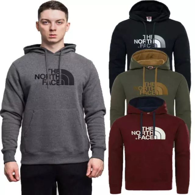 The North Face Mens Hoodie Drew Peak TNF Embroidery Logo Hooded Retro Draw Hoody