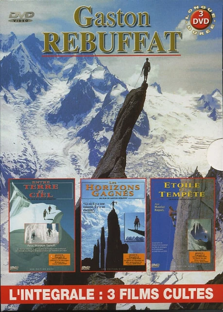 Gaston Rebuffat - Coffret 3 DVD Rebuffat, Gaston (Réalisateur)