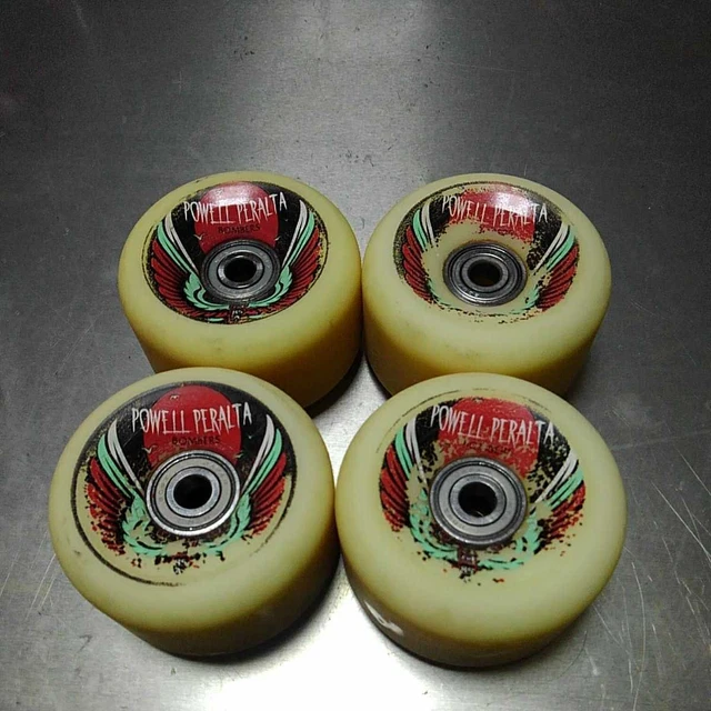 Powell Peralta POWELL BONES Classic Wheels 85a Quiet Firm Soft Wheels Rare Ret