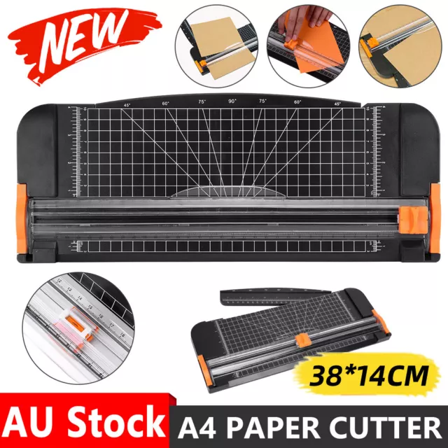 Heavy Duty A4 Photo Paper Cutter Guillotine Card Trimmer Ruler for Home Office