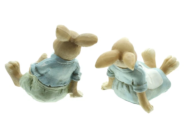 Salvare Set 2x Hase " Liesel & Anton ", 2er Set 3