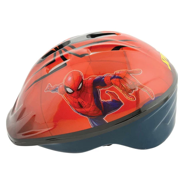 SPIDERMAN GARÇONS SÉCURITÉ Casque Patinage Moto Scooter Réglable