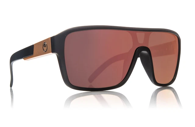 Dragon REMIX Matte Black w/ Rose Gold Ion LumaLens Sunglasses