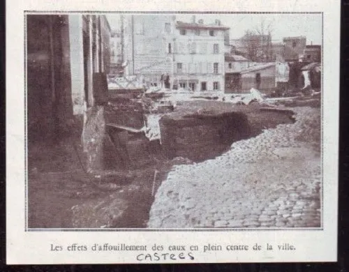 1930  --  Apres Les Inondations Dans Castres  W694