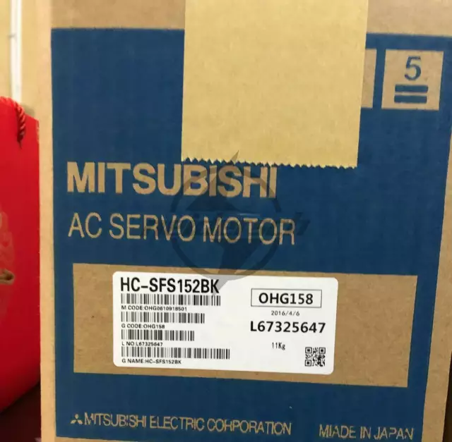 1PCS Mitsubishi Servo Motor HC-SFS152BK NEW