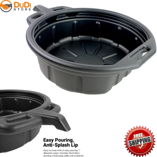 TRANSMISSION CHANGE ENGINE Oil Drain Pan Under Lift Funnel For Car