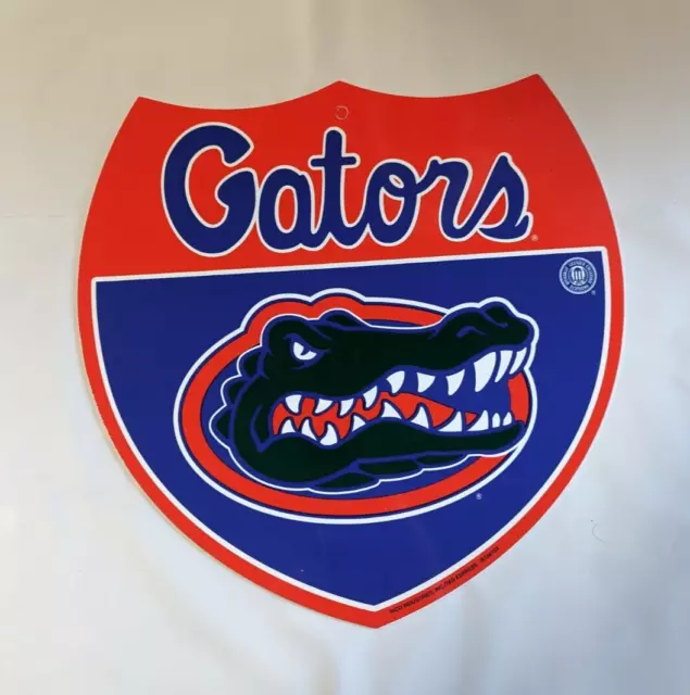 Florida Gators Verbindung Fan Man Cave - Interstate Zeichen - Neu NCAA 12 x 12