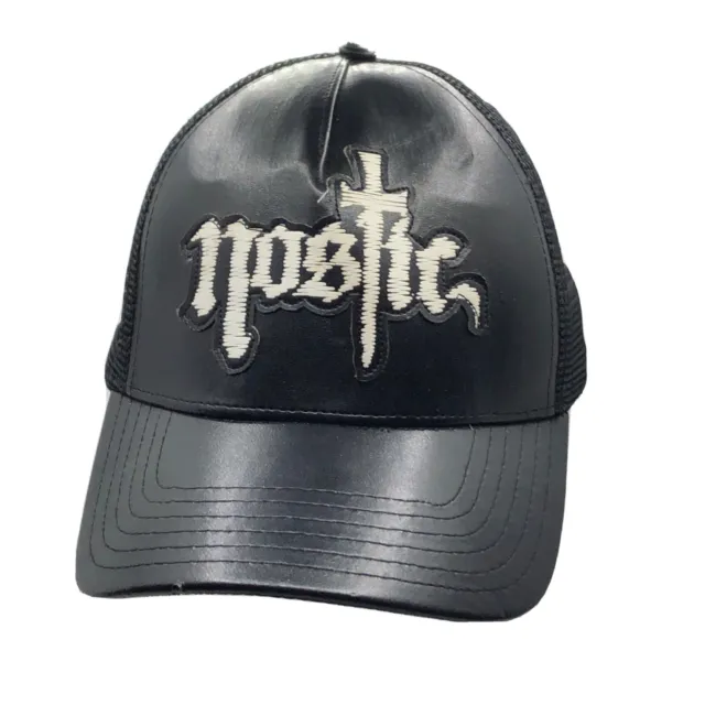 Nostic Black Trucker Snap Back Hat