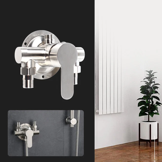 BATH MIXER SHOWER Valve Exposed Wall Mount Hot+ Cold Mixer Shower Valve