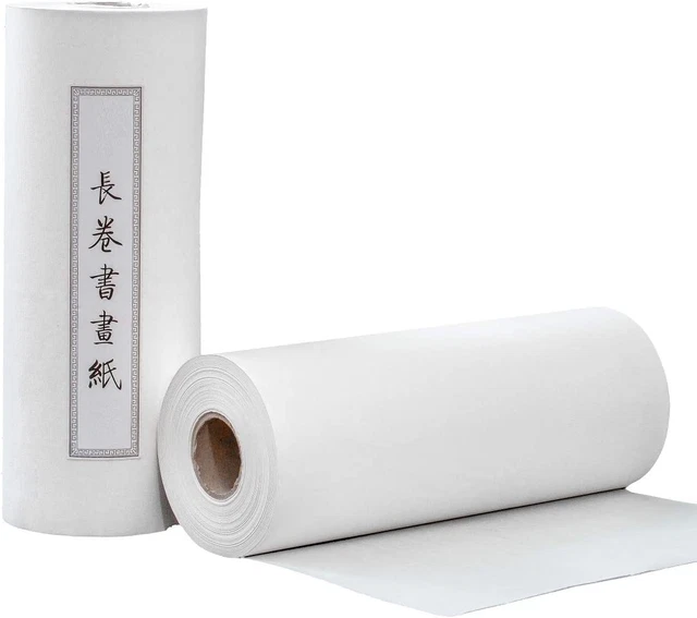 KYMY Chinese/Japanese Calligraphy Paper Roll,Sumi Paper/Xuan Paper/Rice Paper fo