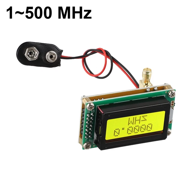 RF FREQUENCY COUNTER Digital Module 1 to 500MHz for Ham Radio ...