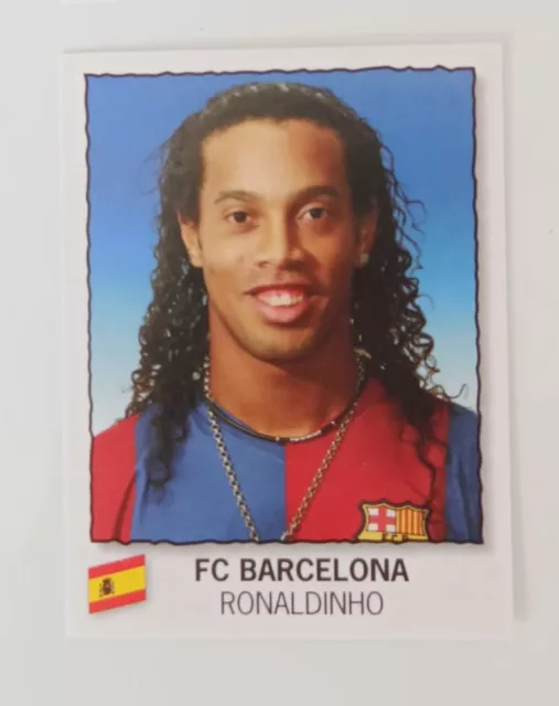 Super Futbol Panini 2007 Figurina #14 Ronaldinho Barcelona