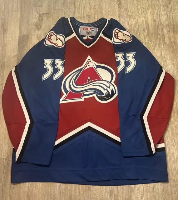 NHL Colorado Avalanche Patrick Roy #33 Breakaway Vintage Replica Jersey
