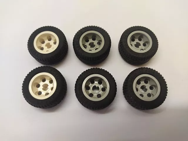 LEGO Lot 2 Roues (Jante + Pneu) 2994 30,4x14 VR  2x Wheels  ¤ Choose Color ¤ZG10