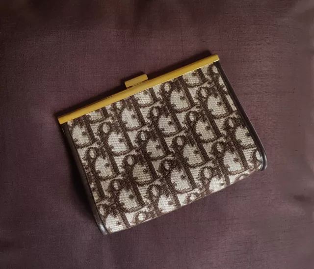 Portefeuille DIOR toile et cuir Maroquinerie Luxe Occasion Certifiée #28 Portefeuille DIOR toile et cuir Maroquinerie Luxe Occasion Certifiée