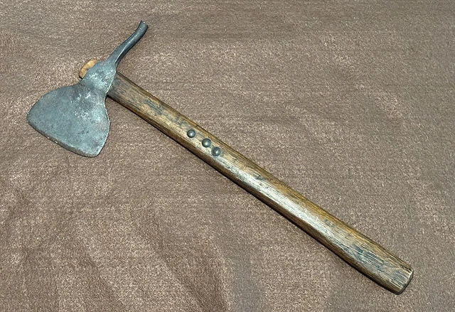 Original Iroquois Indian Spike Tomahawk New York State 1830