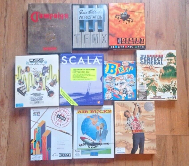 Commodore Amiga Games Bundle of 10