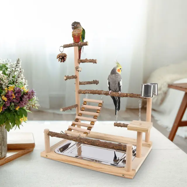 Jouet en bois cacatoès - jouet cacatoès - bois cacatoès - jouets en bois -  cacatoès en bois - jouet en bois fait à la main - oiseaux en bois - jouet