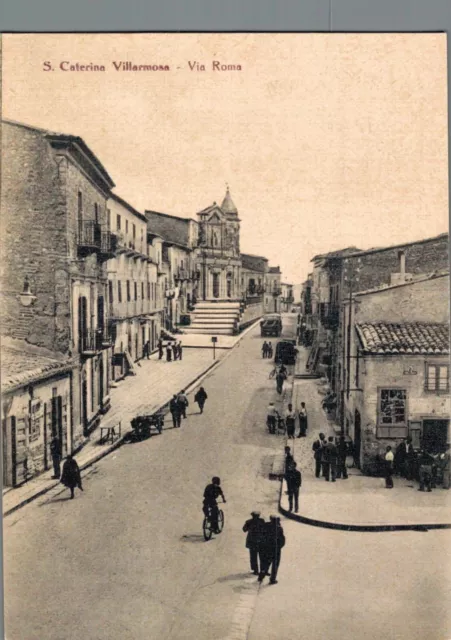 Caltanissetta S. Caterina Villarmosa via Roma F. Grande non spedita