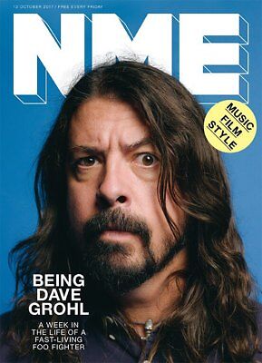 Dave Grohl Of The Foo Fighters Brian Molko Nme 13 October 2017 Shipping Included