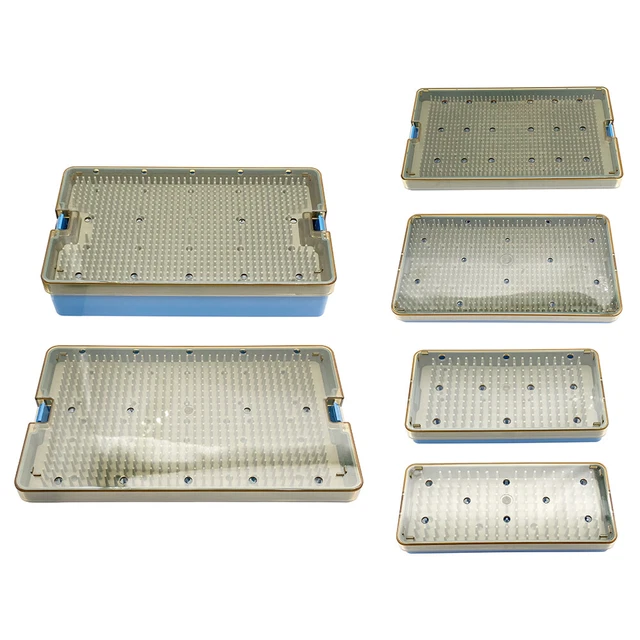Autoclave Tray 254mm Sterilization Tray - Ophthalmic Eye ENT Dental Instrument Storage Case Dental Instrument Tray
