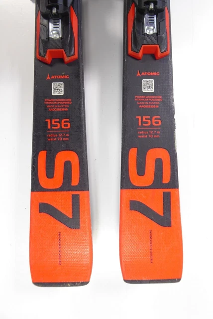 ATOMIC Redster S7 Carving-Ski Länge 156cm (1,56m) inkl. Bindung! #447 2