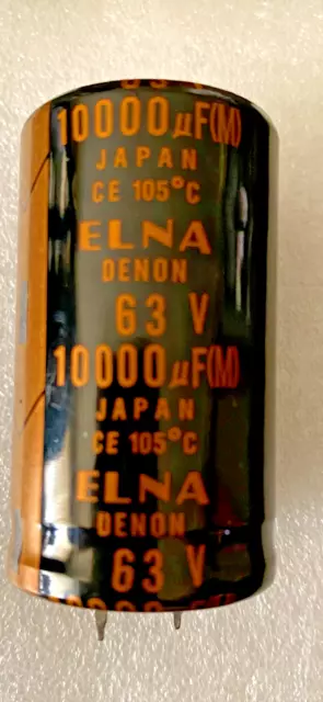 ELNA For Audio Capacitor  10000uF  63V  Made in Japan