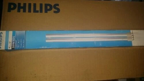 3-Phillips PL-L-4P 24w/835 2G11 Base 4pin Compact Fluorescent Lamp Light Bulb