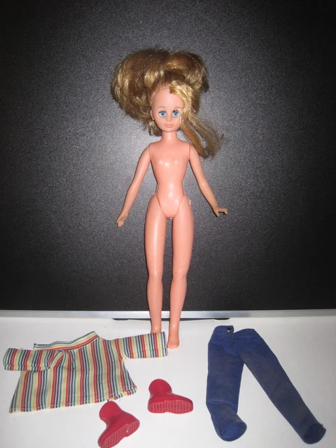 161- Poupee Mannequin 40 Cm Munecas Annee 70 Yeux Dormeur Lissi De Guillem