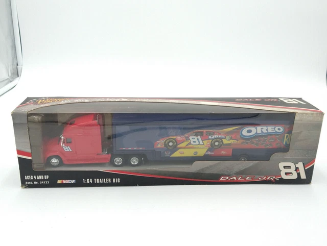 Oreoart Rig DALE EARNHARDT JR #81 Trailer Rig Oreo Ritz Winners Circle 1:64 Diecast ...