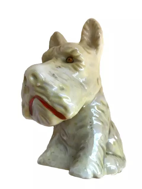 Vintage Ceramic Scottie Dog Scottish Terrier Bank