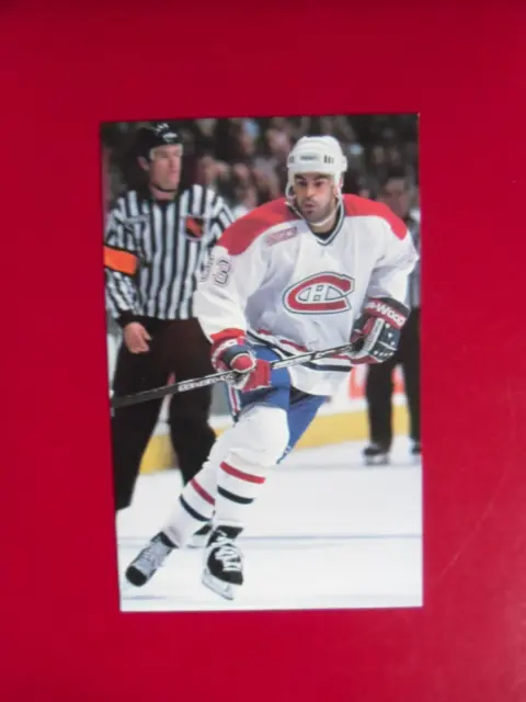 1999-2000-Montreal Canadiens-#63-Craig Darby Postcard.