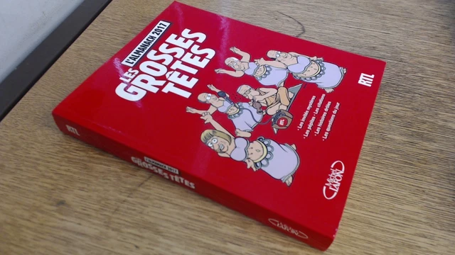 LES GROSSES TÊTES, l'almanach Ruquier, Laurent; Babouse; Eléouët