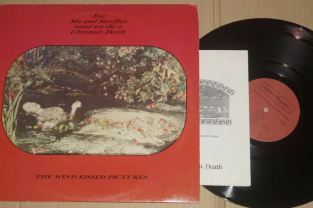 For Sin And Sacrifice Must We Die A Christian Death - LP Italy + Booklet