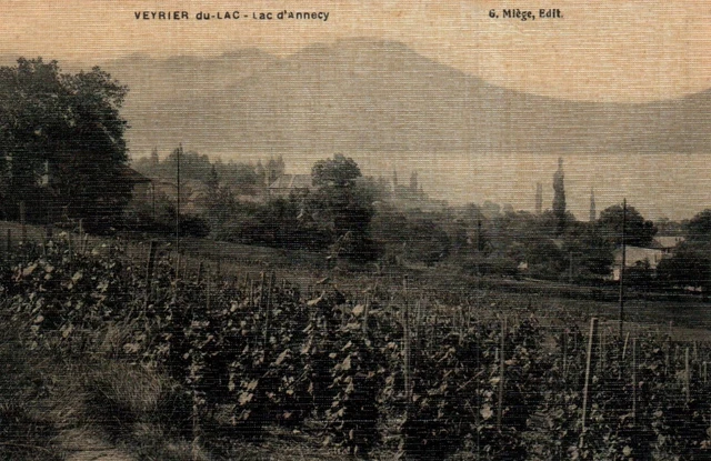 Carte postale lac d'Annecy | Le Bourlingueur