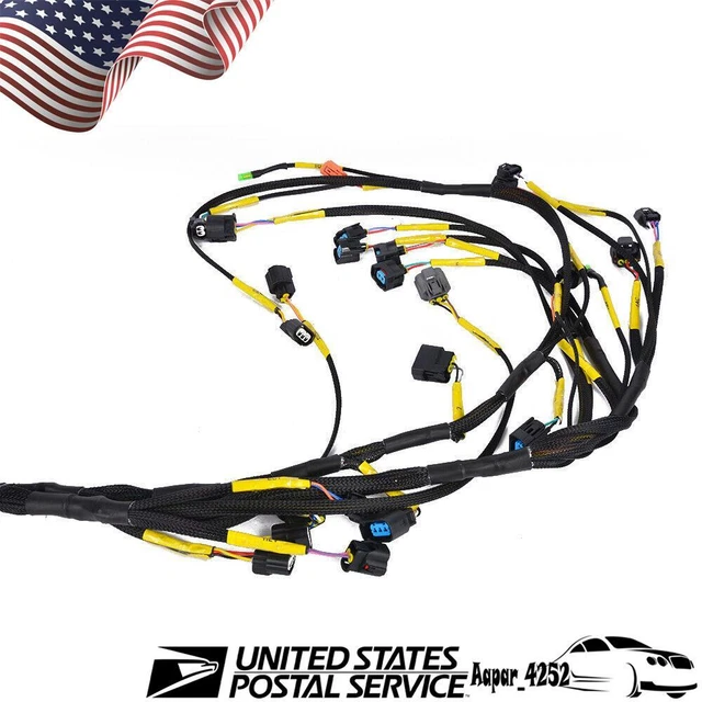 K20 K24 K-Series Tucked Engine Harness For Honda Acura K-Swap Integra CRX EK EG