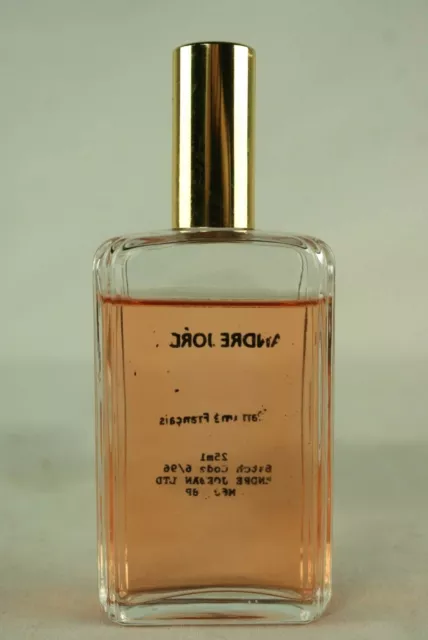 Andre Jordan parfums Francais 25 ml vintage bottle 2