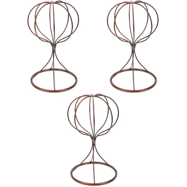 3x Shop Hat Rack Hat Display Stand Wig Display Stand