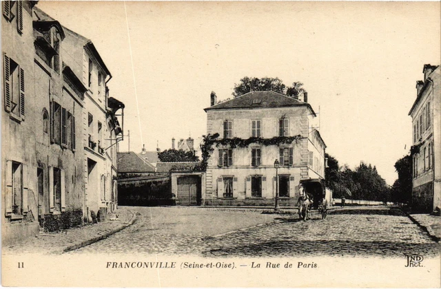 CPA Franconville La Rue de Paris FRANCE (1330962)