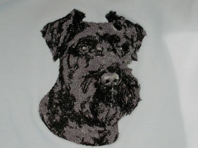 Embroidered Ladies Jacket - Miniature Schnauzer DLE3714 Size S- XXL