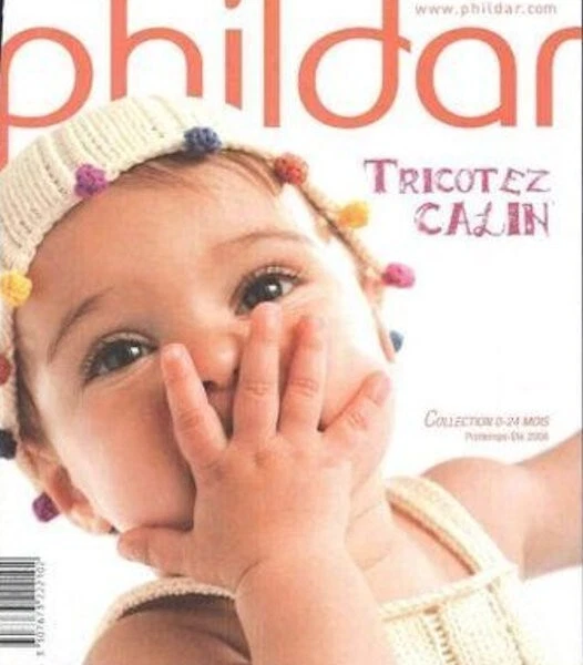 Catalogue Phildar Tricot N°394 – « Tricotez Câlin » – Tailles 0 à 2 Ans – 2003