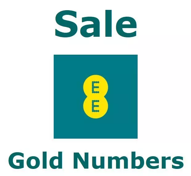 EE Number Sim Card Gold Mobile Vip Easy Business Phone Golden Memorable Platinum