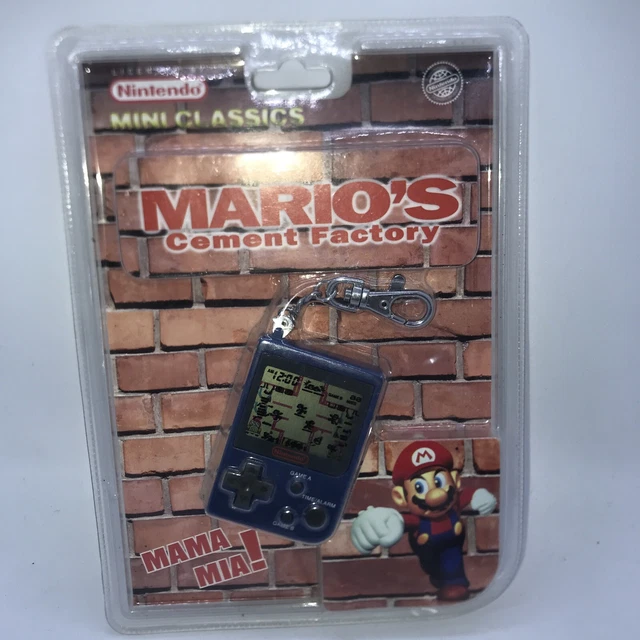 マリオセメントファクトリー ミニクラシックス Rare] Mario Cement Factory Game & Watch Mini Classics | eBay