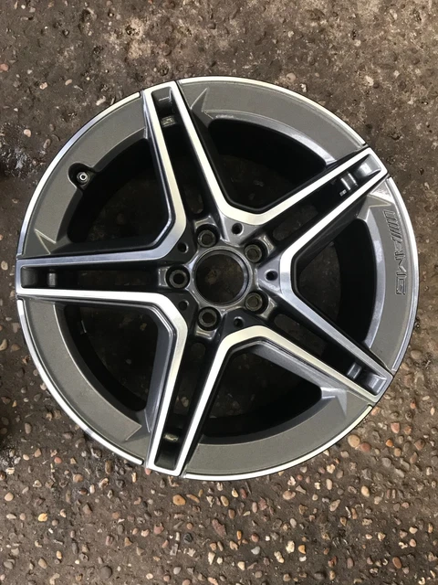 Stemma Originale Mercedes-Benz AMG Per Baule Posteriore - Modelli Classe C, E, A, S, SLK